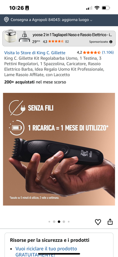 Kit  regolabarba